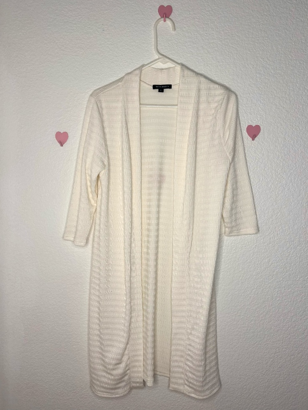 Tint & Shadow Ivory Cardigan